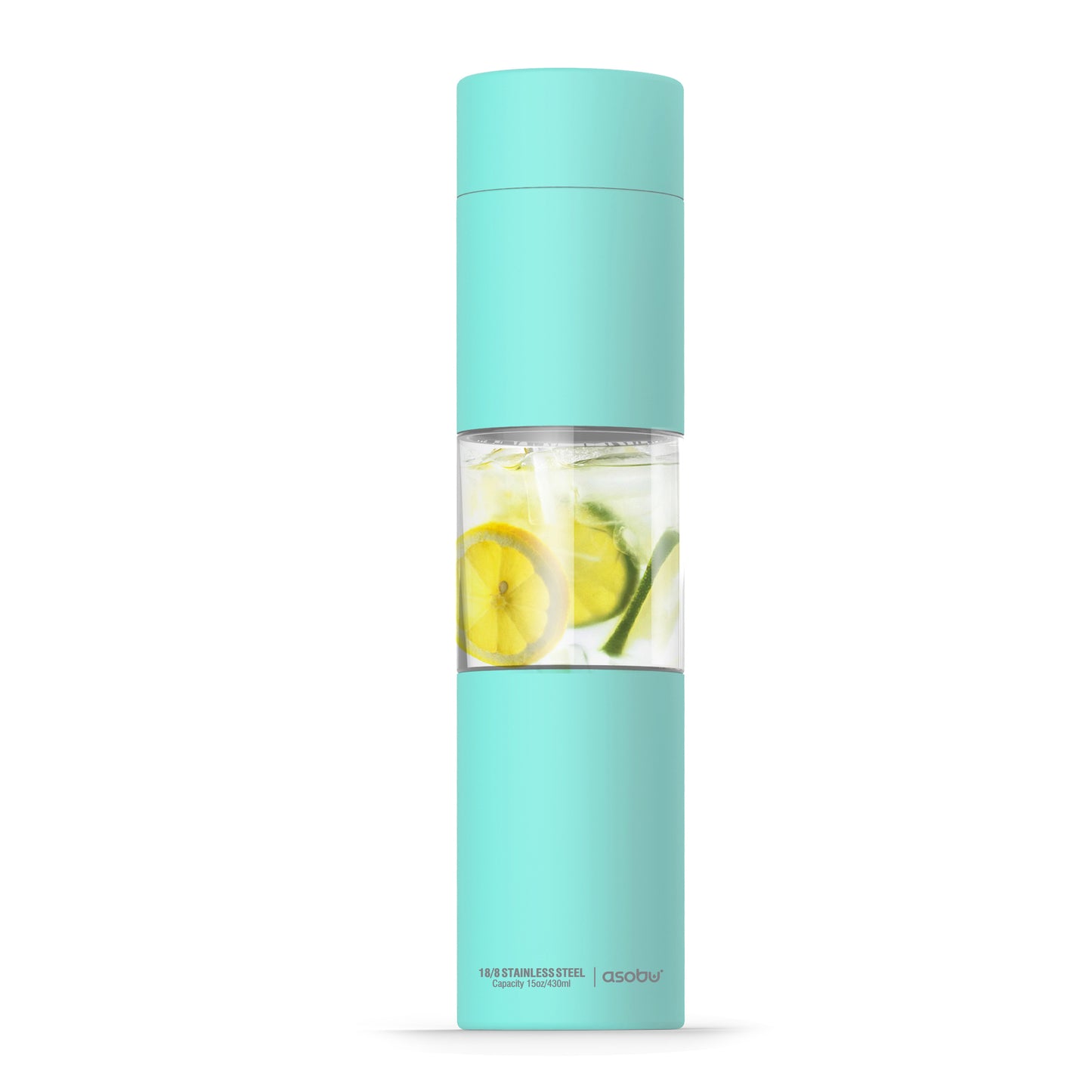 Flavour U See - Infusion Trinkflasche Schwarz